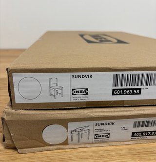 Escritorio y silla infantil Ikea Sundvik