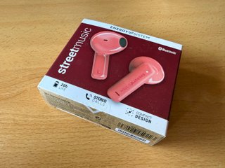 Cascos Bluetooth Energy Sistem Streetmusic Rosa