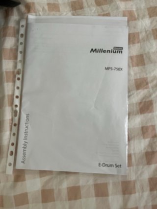 Batería Electrónica Completa Millenium