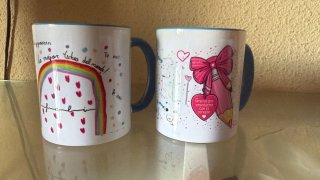 Taza personalizada con dibujo