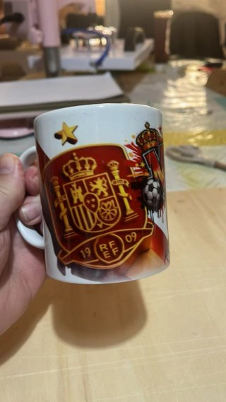 Taza personalizada con dibujo