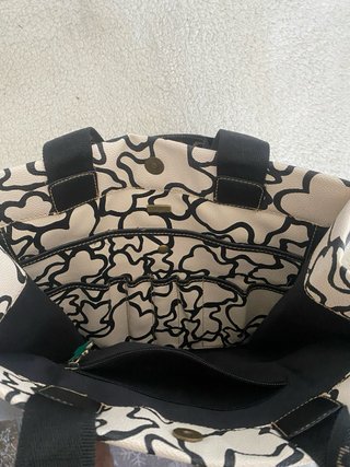 Bolso Tous Beige y Negro
