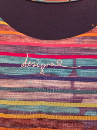 Vestido Desigual Talla L Multicolor