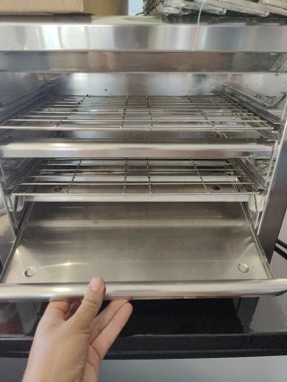 Tostadora industrial acero inoxidable