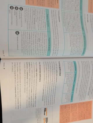 Lengua castellana y literatura 1, Le Bachillerato
