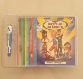 6 Libros Interactivos Disney.