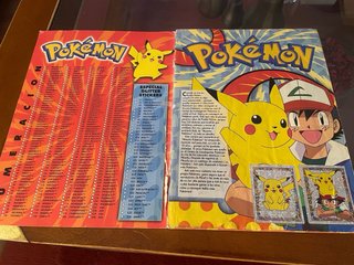 Álbum Pokémon ¡Hazte con todos! 1999