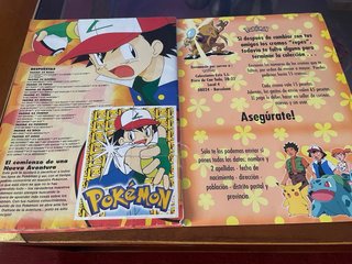 Álbum Pokémon ¡Hazte con todos! 1999