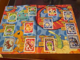 Álbum Pokémon ¡Hazte con todos! 1999