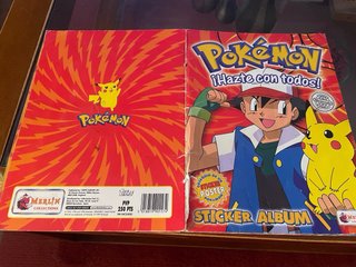 Álbum Pokémon ¡Hazte con todos! 1999