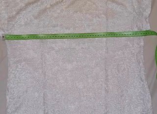 Camiseta plateada brillo sutil manga corta