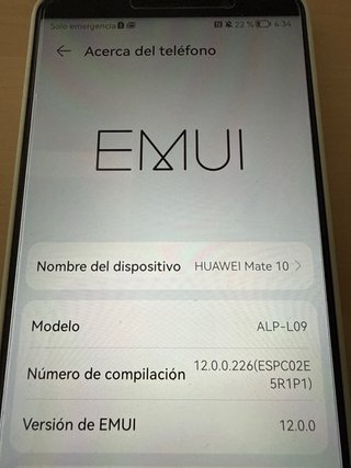 Huawei Mate 10 Negro impecable