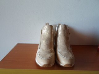 Geox Nydame Scarpe Beige/Oro Tg 41