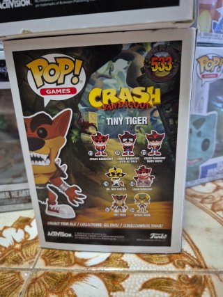 Funko Crash Bandicoot Tiny Tiger