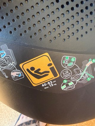 Sillita de coche para bebé