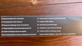 Spazzola pulizia viso Beper ricaricabile