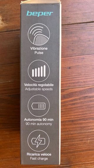 Spazzola pulizia viso Beper ricaricabile