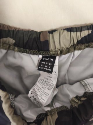 Pantalón militar mujer