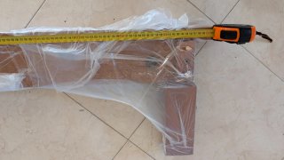 Cabecero de cama 135 cm madera