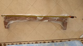 Cabecero de cama 135 cm madera