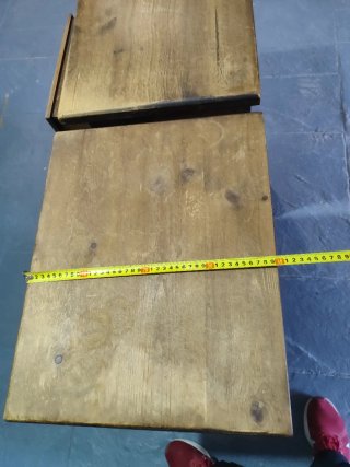 Mesitas de noche de madera (2 unidades)