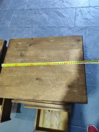 Mesitas de noche de madera (2 unidades)