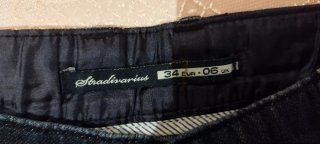 Pantalón corto vaquero azul oscuro T.36 mujer