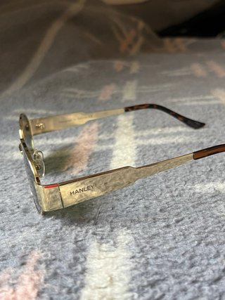 Gafas de sol Hanley doradas y marrones