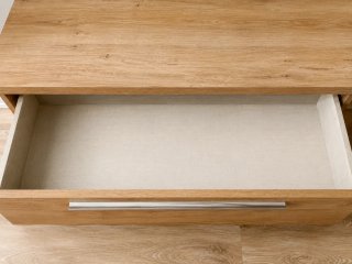 Mueble de salón completo blanco y madera NUEVO