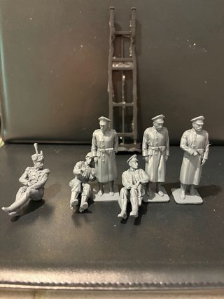 SOLDATINI DI PLASTICA TNSOLD, MACCHINA TEDESCA WW1