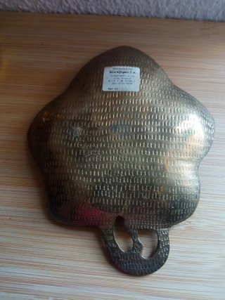 Vaciabolsillos Bronce Vintage Flores