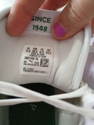 Tenis Puma Blancos y Verdes