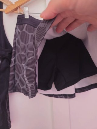 Conjunto de pádel mujer estampado
