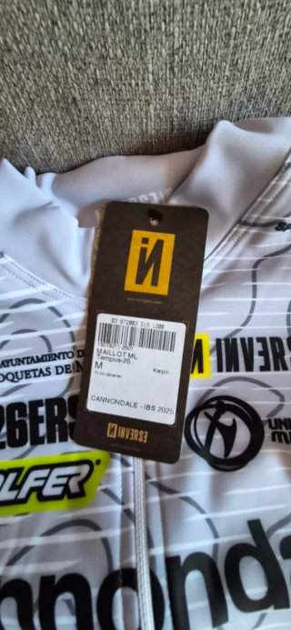 Maillot Ciclismo Manga Larga Talla M