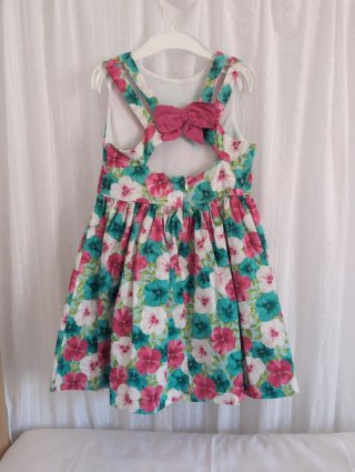 Vestido Mayoral Talla 7 Flores