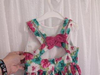 Vestido Mayoral Talla 7 Flores