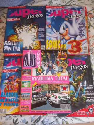 16 Lote Revistas Los Super Juegos 1992- 1995
