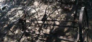 Vuelve parvas antiguo de dos ruedas