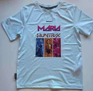 Camiseta Negra Estampada