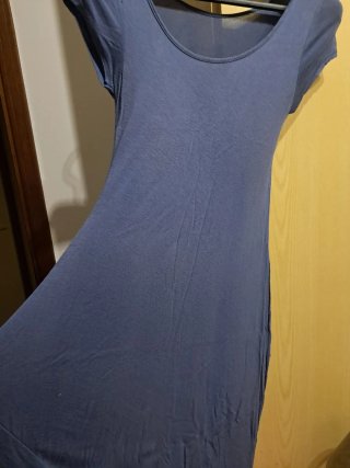 Vestito azzurro carta da zucchero