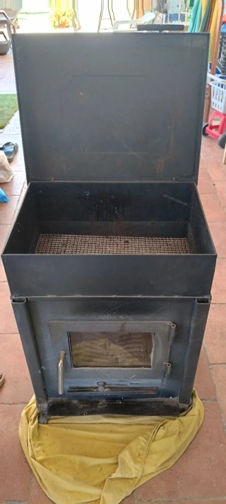 Estufa leña con horno Fajardo