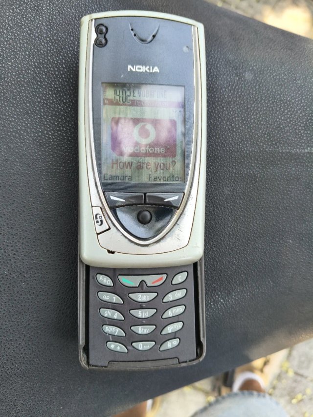 Nokia 7650 Argento e Nero