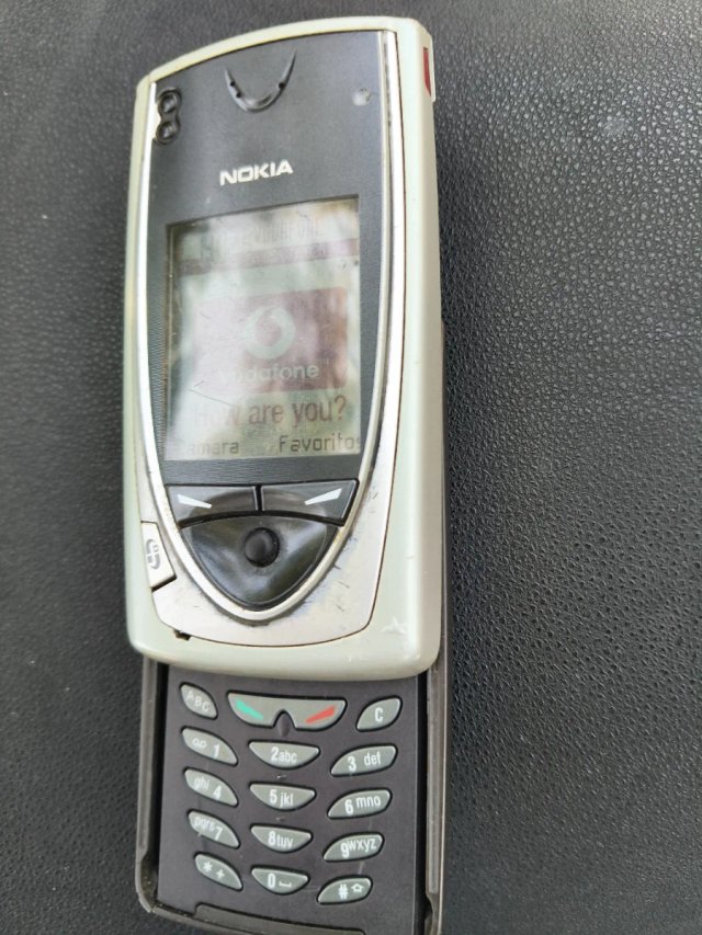 Nokia 7650 Argento e Nero