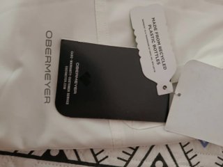 Pantalones de esquí Obermeyer blancos