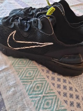 Zapatillas Nike React Negras Blancas