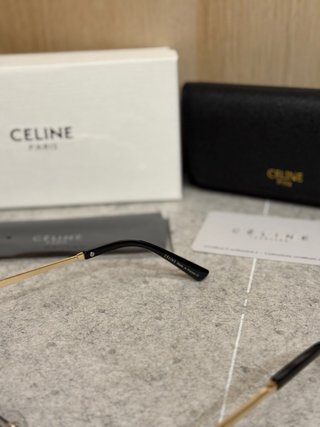 Gafas de sol Celine Triomphe Negro/Dorado