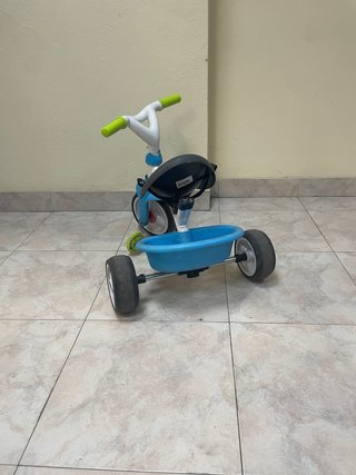 Triciclo para bebé azul y verde