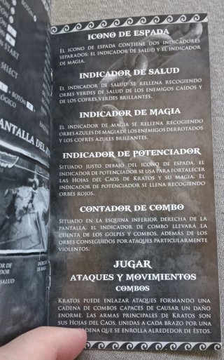 Manuali God of War e Tekken Dark Resurrection per PSP