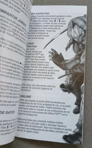 Manuali God of War e Tekken Dark Resurrection per PSP