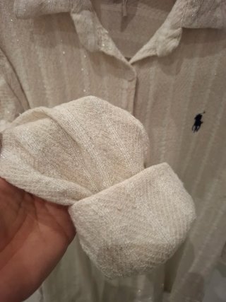 Camisa Polo Ralph Lauren Beige